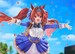 Figura Umamusume: Pretty Derby 1-7 Daiwa Scarlet [Your Scarlet Tailwind] 26 cm